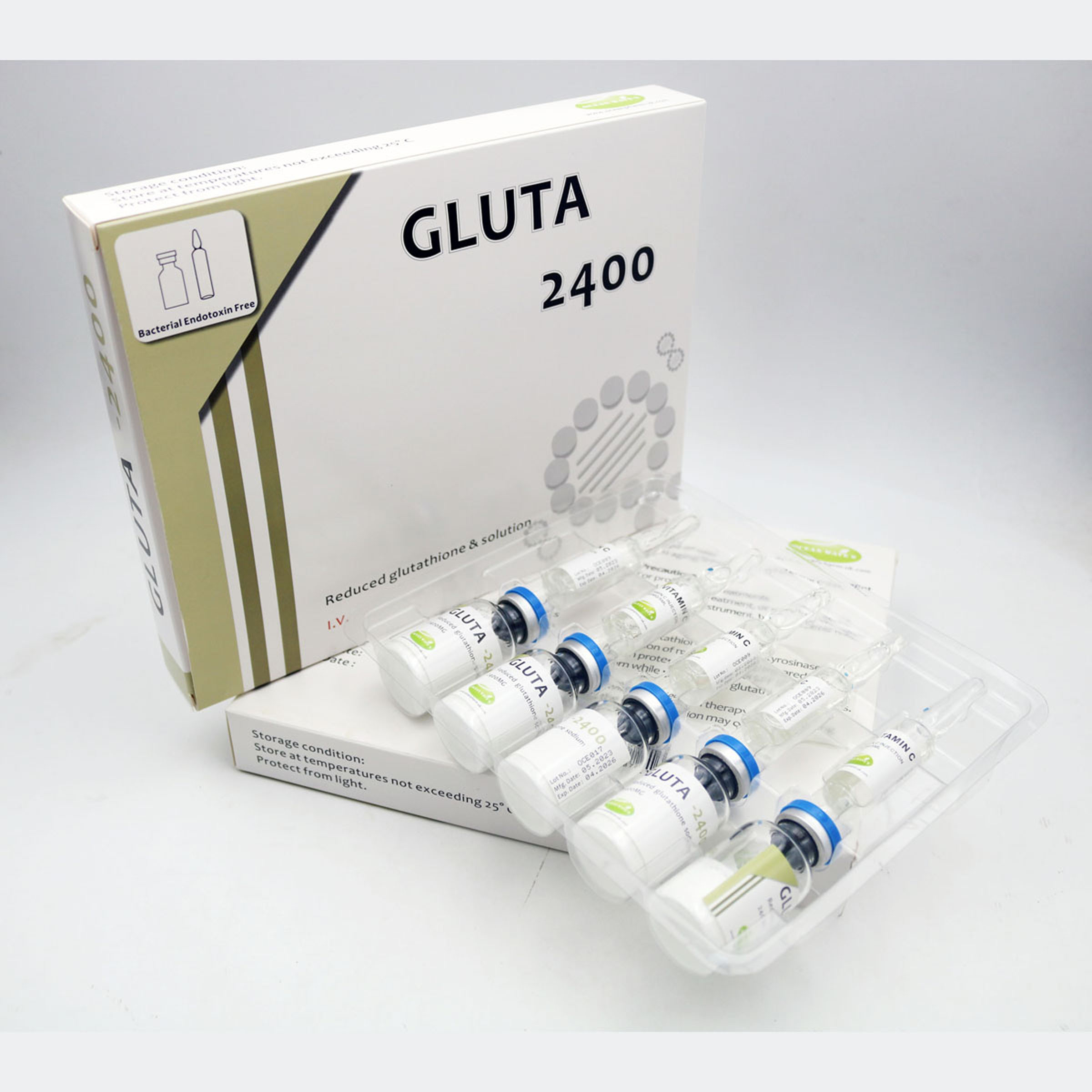 Glutathione for injection 2400mg Whitening