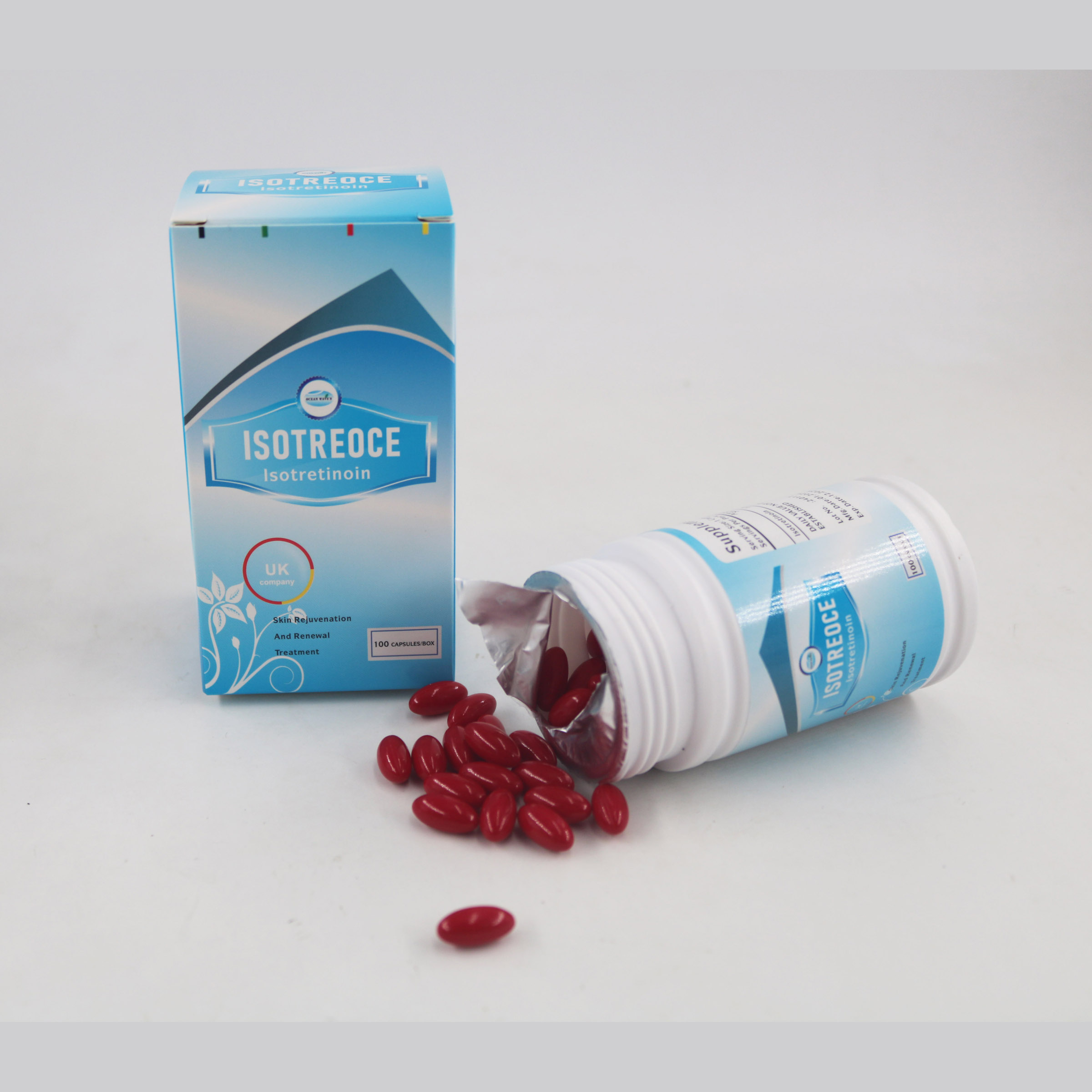 Isotertinoin Accutane（Anti acne）soft capsule 10